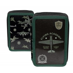 Piórnik szkolny dwukomorowy...