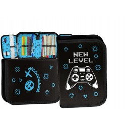 Piórnik szkolny dwuklapkowy...