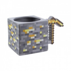 Kubek Minecraft Kilof Złoty 3D