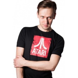 Atari Logo Black T-shirt - S